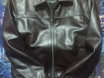 Кожаная куртка мужская новая 48 размера