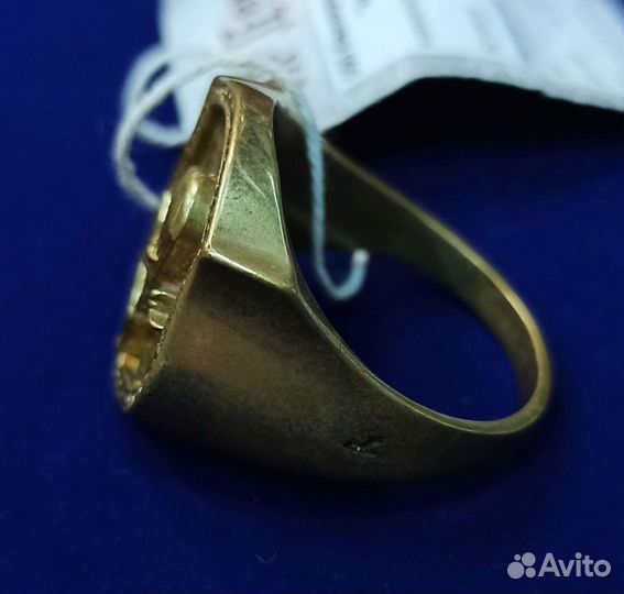 Перстень вдв бронза