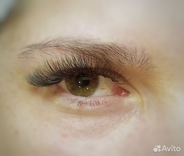 Наращивание ресниц на дому