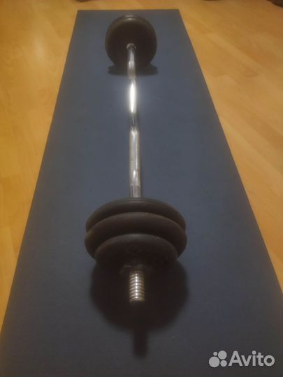 Штанга гриф блины 35 кг