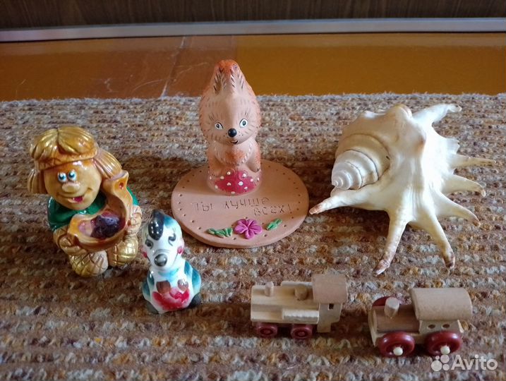 Сувениры ракушка белка дракон