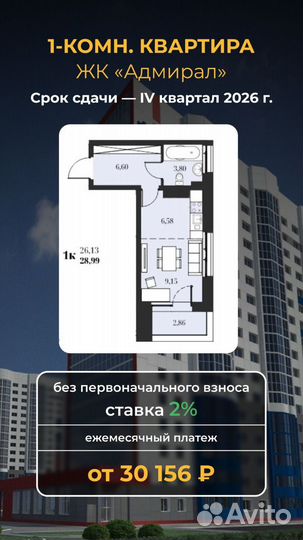 Квартиры в новостройках