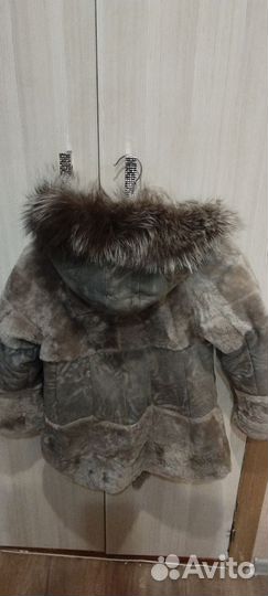 Дубленка для девочки