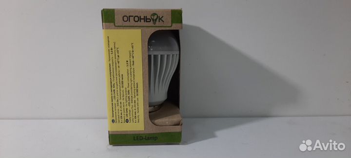 Лампа огоньок Е27-60/7 LED/3000 Е27602