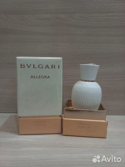 Bvlgari allegra vanilla essence, 40ml