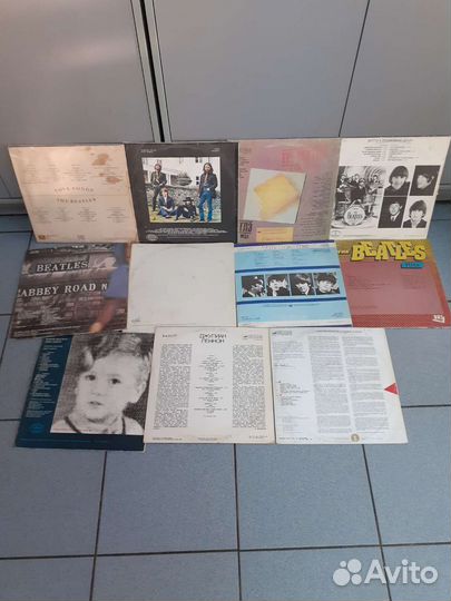 Пластинки beatles
