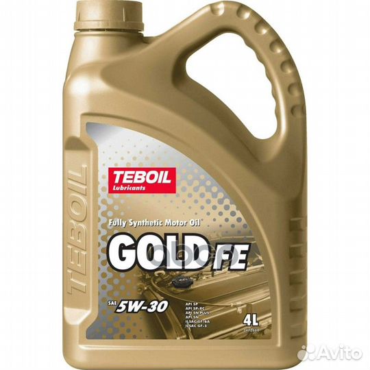 Масло моторное teboil Gold FE 5W-30 синтетическ