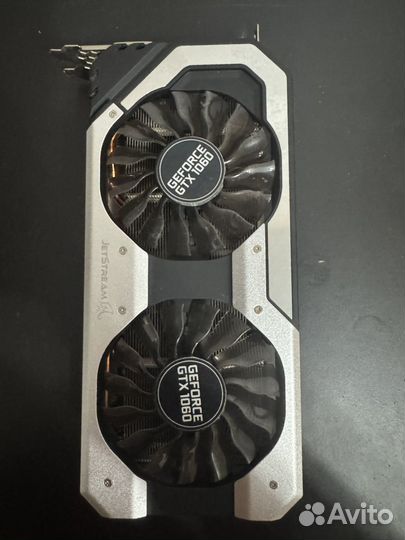 Видеокарта gtx 1060 6gb super Palit