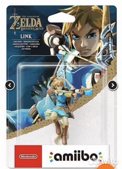 Amiibo Link пиксельный,лучник archer