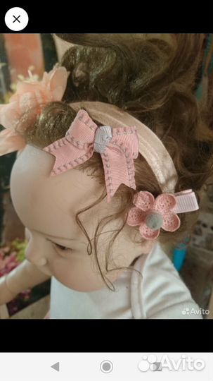 Резинки для девочек с волосами прядки волос