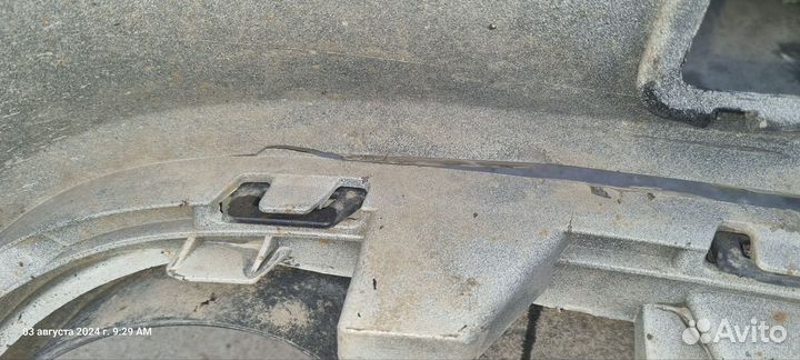 Бампер A6 C7 дорест s-line под восстановление