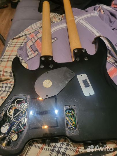 Двухгрифовая гитара spirit by steinberger double