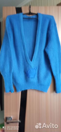 Полувер мохеровый женский