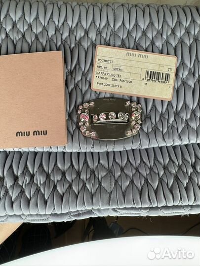 Клатч miu miu