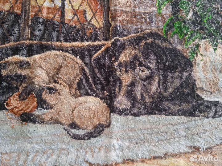 Картина вышитая крестом 