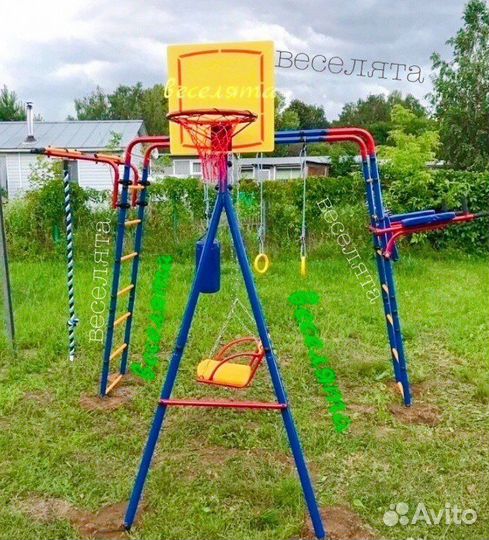 Детский спортивный комплекс с грушей