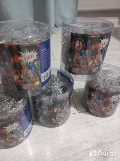 Гирлянда штора