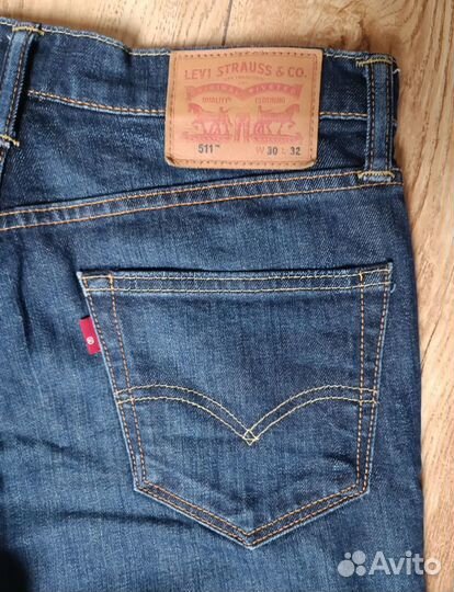 Джинсы Levi's 511 Indigo Slim Fit