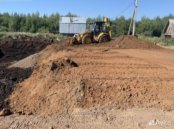 Грунт для выравнивания участка в Кичаново
