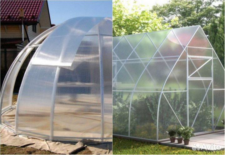 Поликарбонат для дачной теплицы