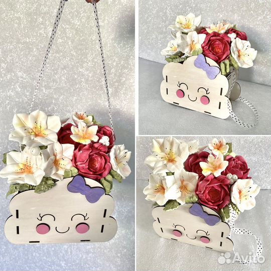 Зефирные букеты/съедобные букеты на выпускной