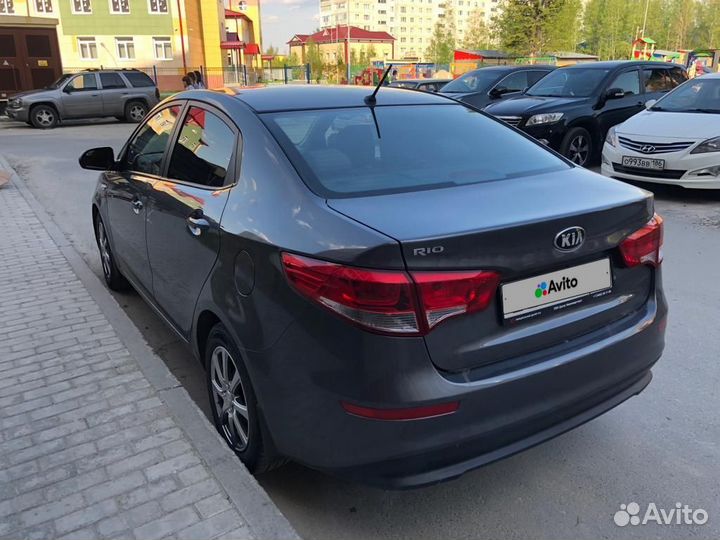 Kia Rio 1.6 AT, 2016, 123 000 км