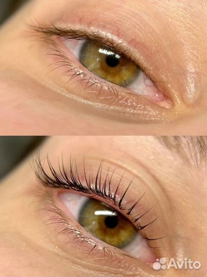 Ламинирование ресниц и бровей