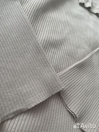 Костюм в рубчик