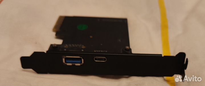 Контроллер pcie x4 USB 3.1 AsMedia ASM1142