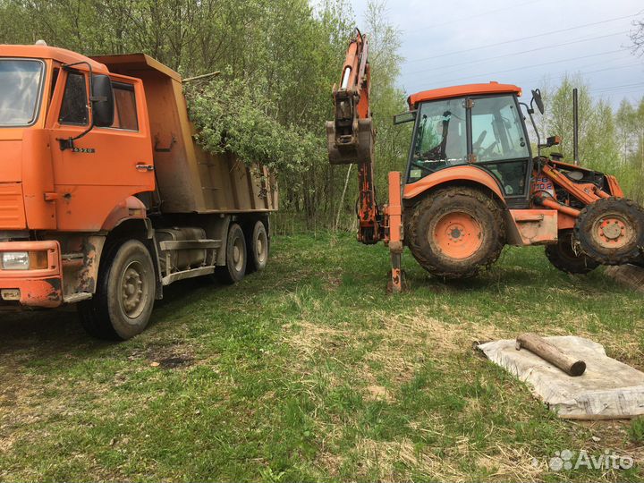 Спил деревьев. Расчистка участков