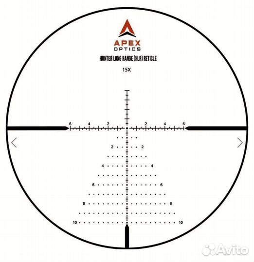 Оптический прицел Apex Hunter 3-15x44 FFP