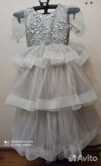 Пышное праздничное платье для девочки (прокат)