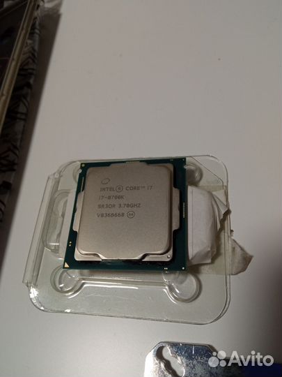 Intel core i7 8700k + Мать MSI MPG Z390 + башня