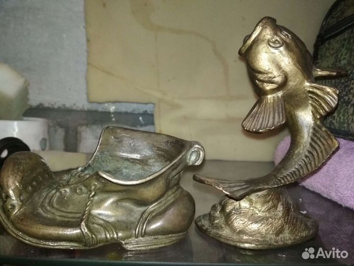 Антиквариат пепельницы Бошмак и Бычок