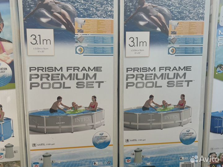 Каркасный бассейн Интекс 3.05х76 с фильтром 26702