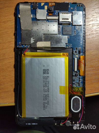 Планшет oysters T72x 3G