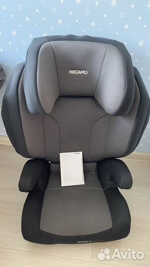 Автокресло recaro monza nova evo с 3 до 12 лет