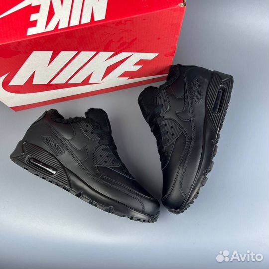 Стильные кроссовки Nike Air Max c мехом