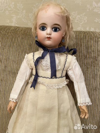 Антикварная кукла Eden Bebe