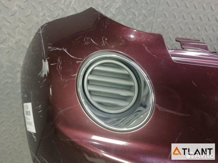 Бампер передний nissan march