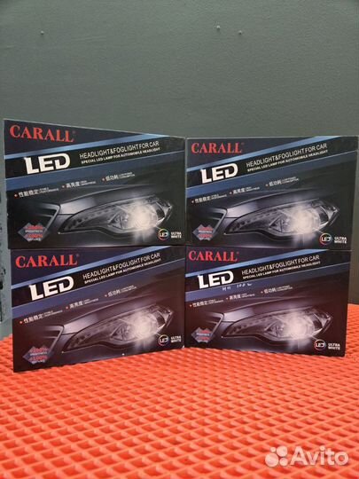 Светодиодные лампы LED H4 H7 H8 H9 H11 carall 200w