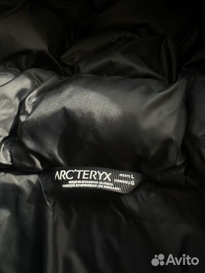 Пуховик arcteryx thorium