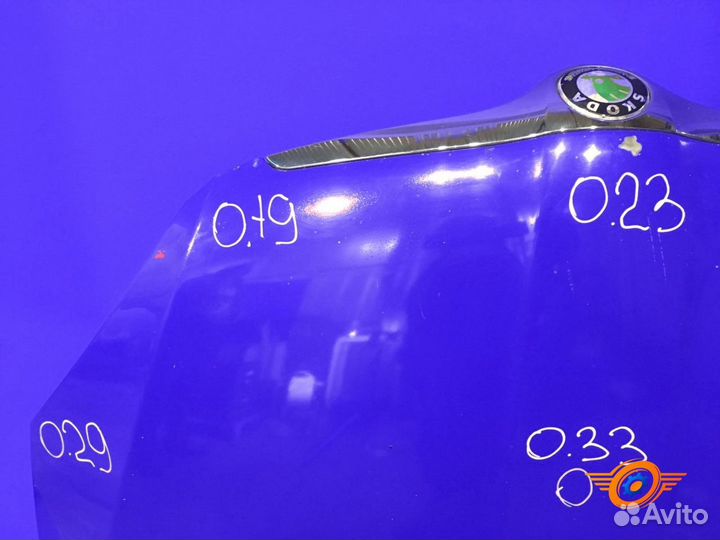 Капот Skoda Fabia 2 хетчбэк BMD 1.2L 1198 куб.см