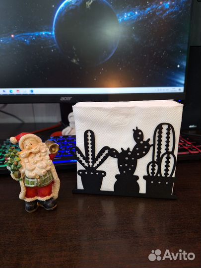 Салфетница из металла