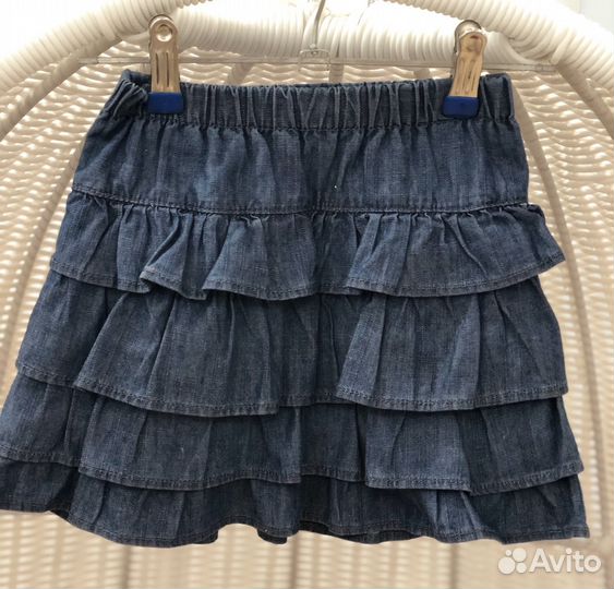 Юбка джинсовая на 3 года