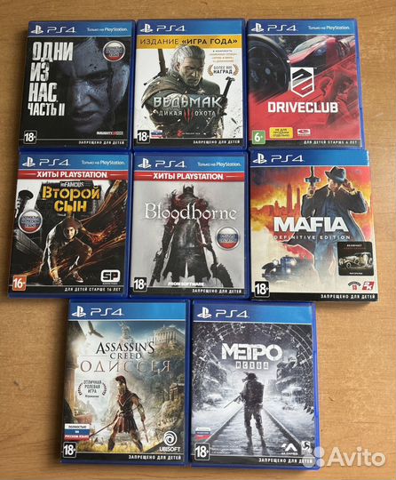 Игры ps4