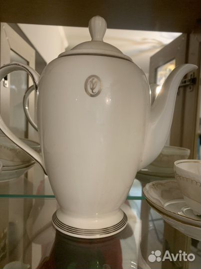 Чайник доливной фарфор. Юдашкин