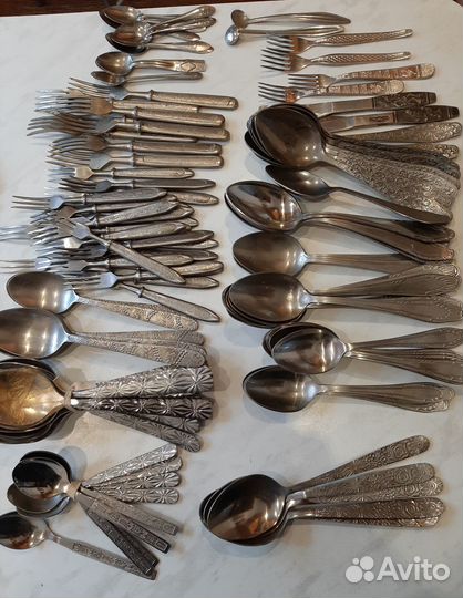 Ложки и вилки СССР