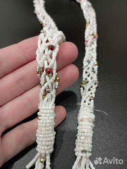 Бусы из бисера длинные