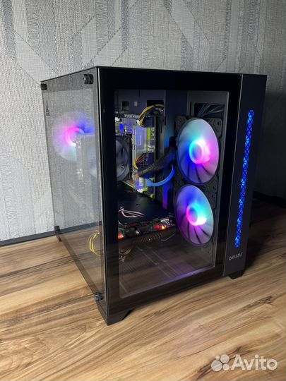 Игровой пк asus strix, i7, 20 ядер